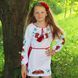 Детское вышитое платье "Марися" (габардин), 98 (ріст)