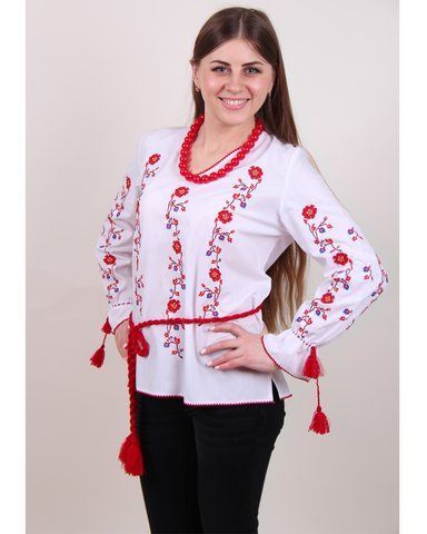 Вышитая блуза "Марина", 140 (ріст)