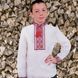 Вишиванка дитяча для хлопчика "Орест" з Червоною вишивкою