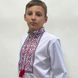 Підліткова вишиванка для хлопчиків "Йосип" з Червоною вишивкою